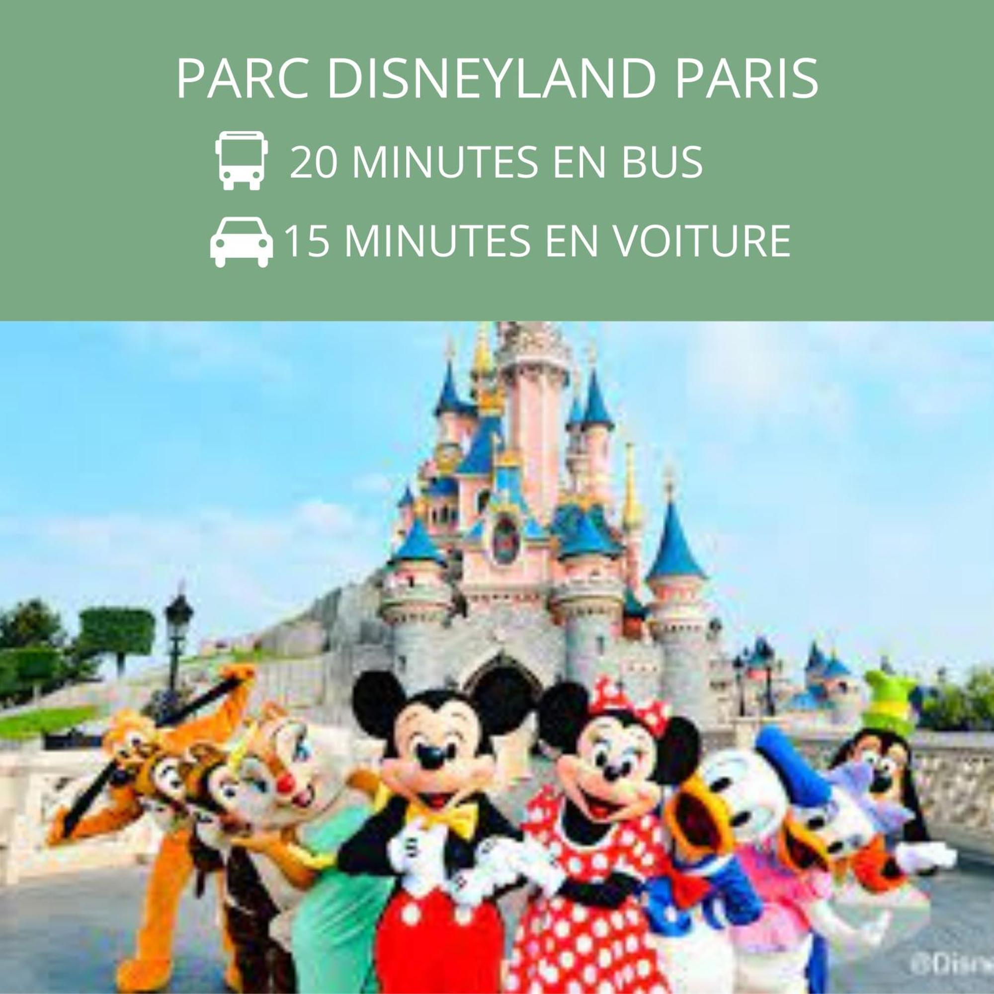 Coeur De Ville Avec Parking+Gare A Proximite De Disney Et Paris Lagny Kültér fotó